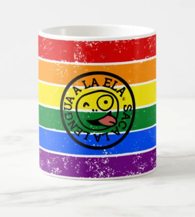 Taza arcoiris