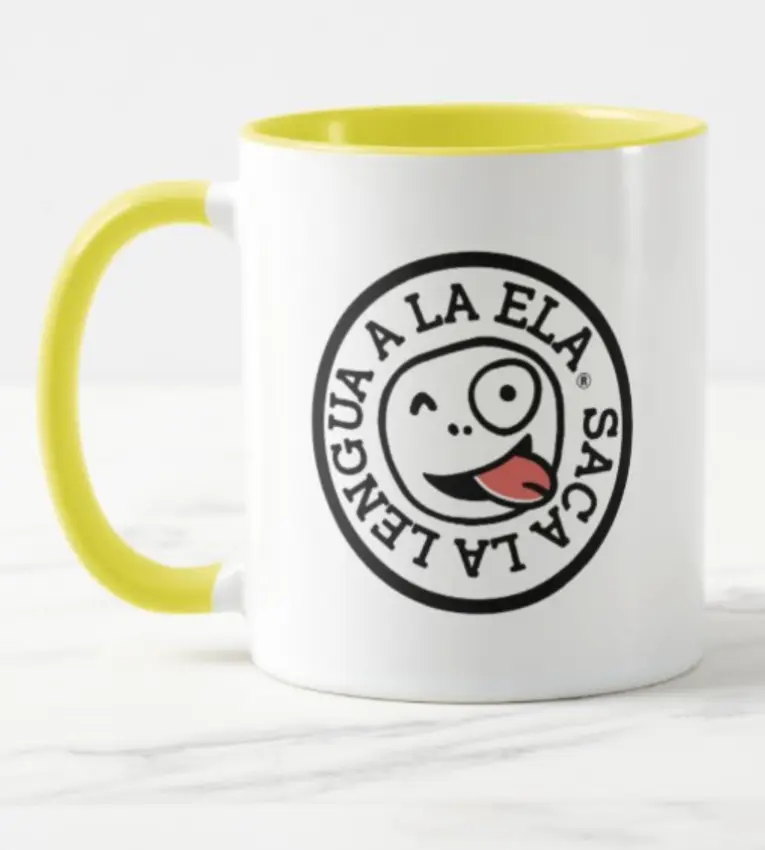 Taza amarilla
