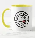 Taza amarilla
